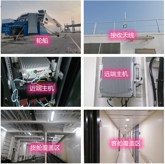  谢通门海上游轮轮船渔船覆盖案例